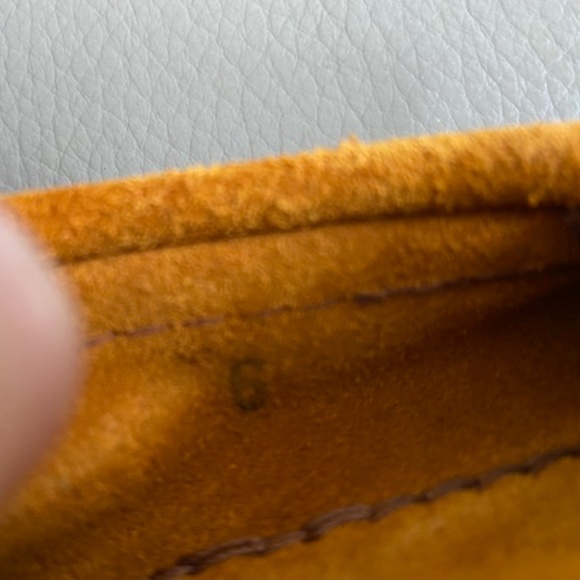 Hiawatha by Bastien toddler children kids moccasins 6 copper brown suede - Picture 7 of 14